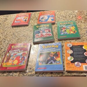 Scholastic Pokemon Adventure Book Set - Red, Green, Blue Covers